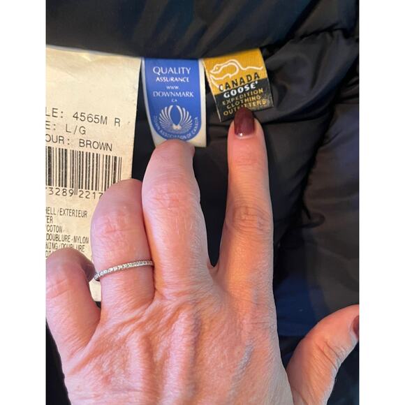 NWOT Canada Goose Expedition Down Jacket Parka in Brown Mens sz. L - Picture 11 of 12